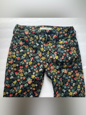 Earth Music Ecology Liberty Art Fabrics Women’s XS Floral Pants Extra Small